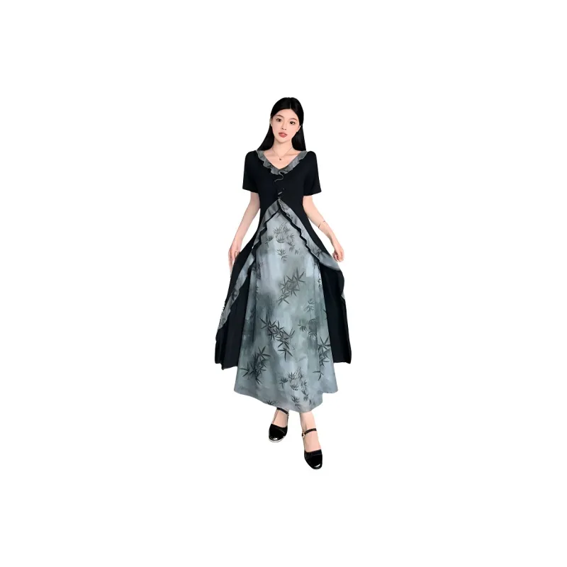 ZCDECO Short Sleeved Dress Women's-0
