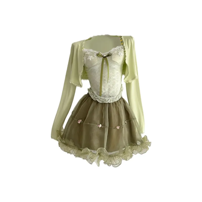 COVER TIME Two Piece Skirt Sets Women's-0