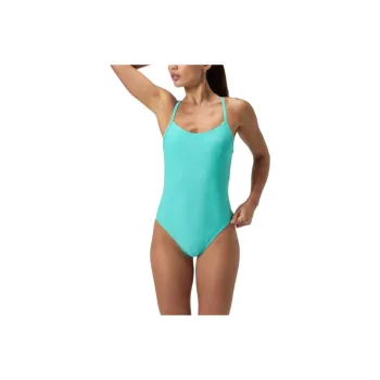 Speedo SolidRacerback One piece Swimsuit Women's Sky Blue