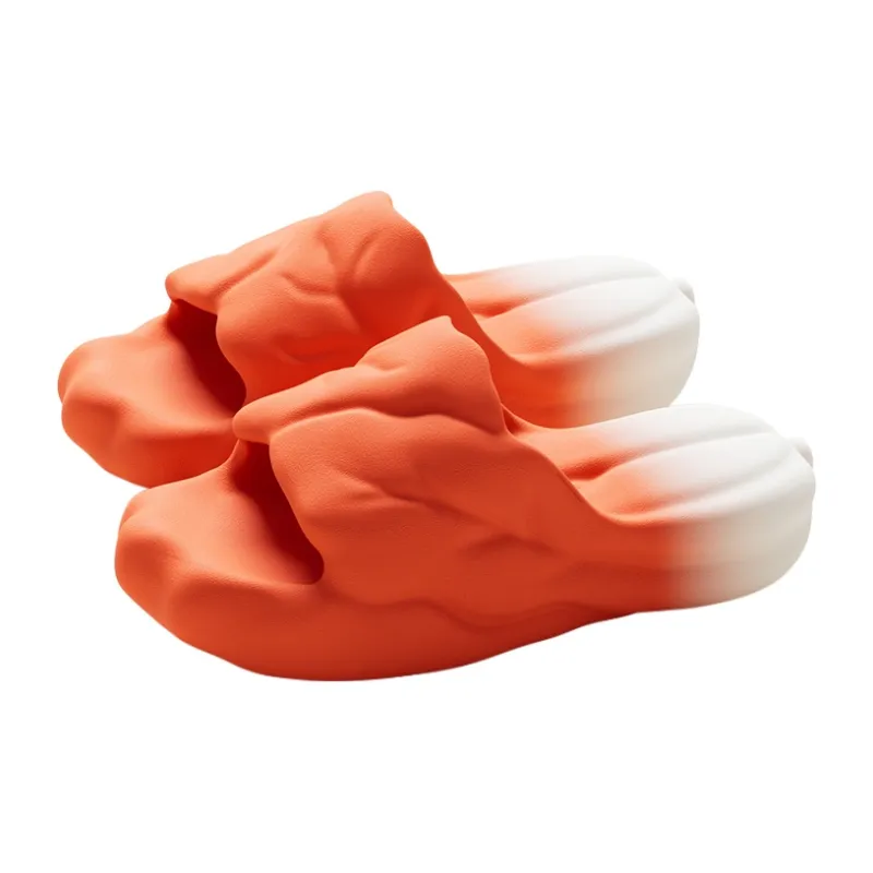 Warm Edge Vegetable Slippers Unisex, Summer Home Indoor Platform Comfortable Cartoon Cute Slippers-4