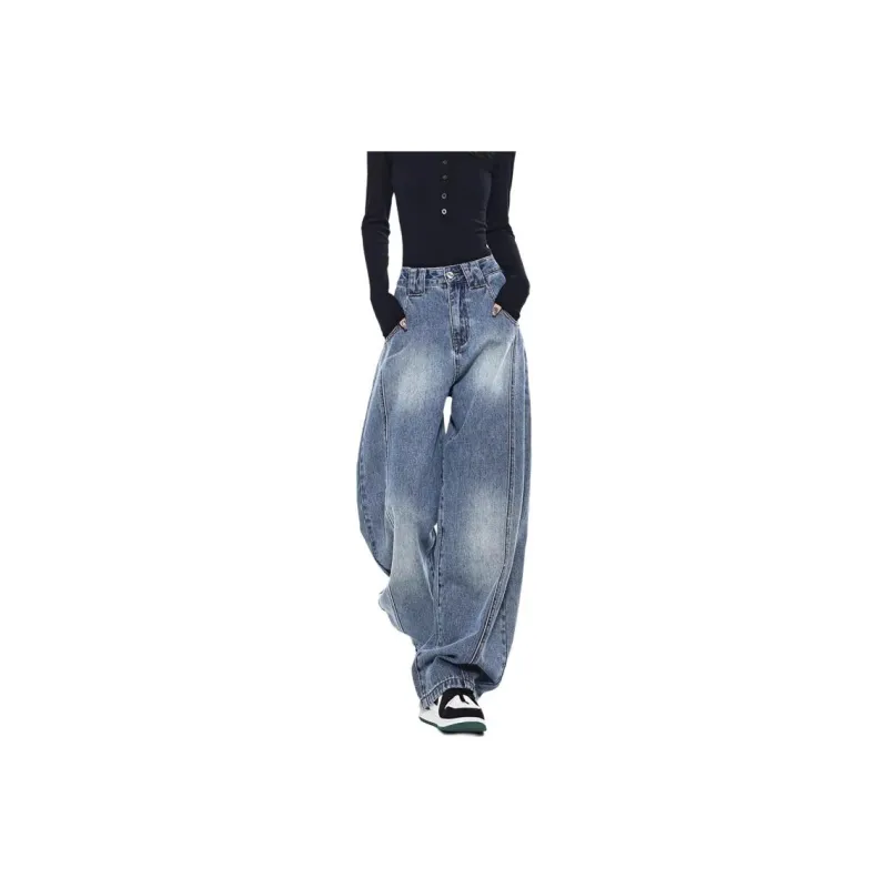 XIANSINIAO Jeans Women's Blue-0