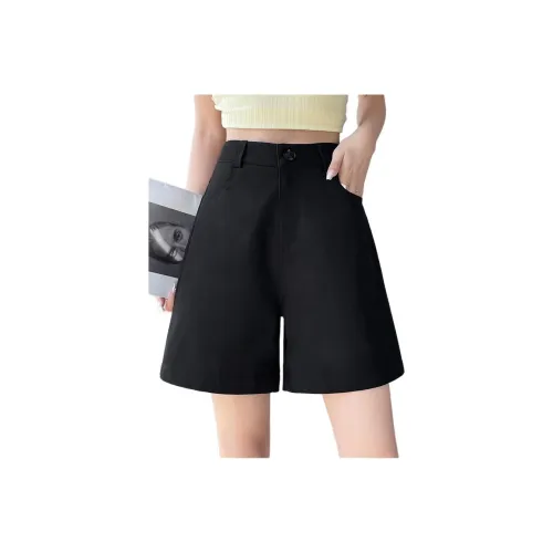 JEANSWEST Cooling Comfortable Everyday Fashion Versatile High Rise A Shaped Wide Leg With Hip Coverage Summer Women's