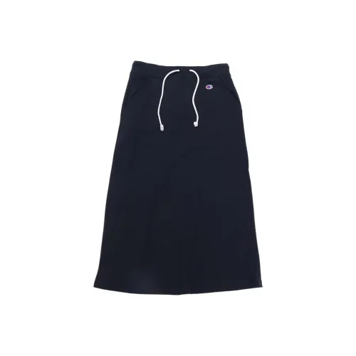 Champion FW24 Casual Long Skirts Women's Marine Blue