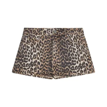 GANNI Leopard print Shorts
