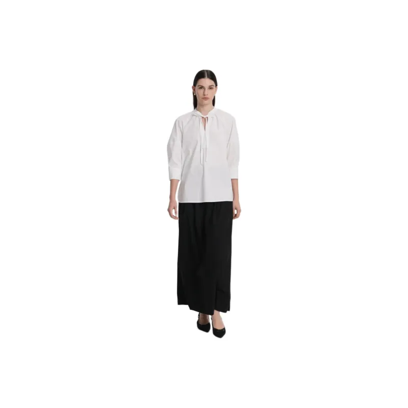 GOELIA Casual Long Skirt Women's Black-0