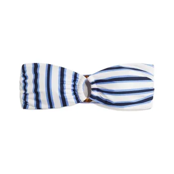 H&M Bikini Women's White/Blue Stripes