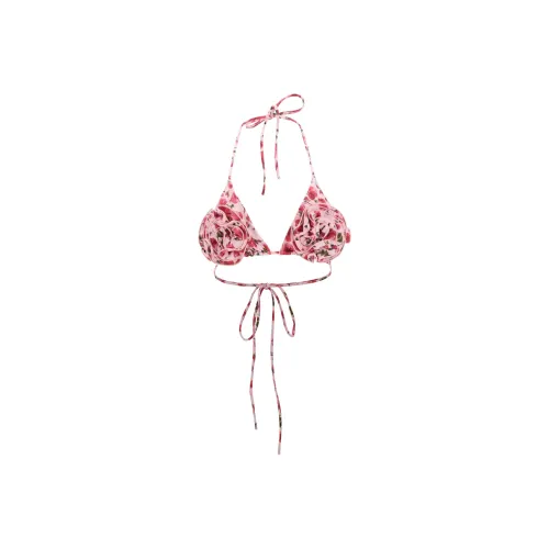 Magda Butrym Floral Strappy Triangle Bikini Top