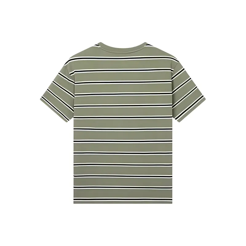 361° T Shirts Men Dusty Green Shavings-1