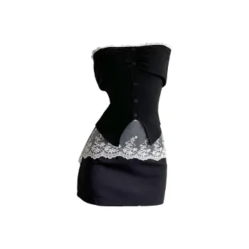 GLEE DIARY Two Piece Skirt Sets Women's