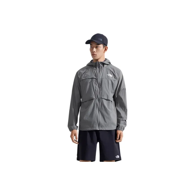 THE NORTH FACE City Outdoor Collection Sun Protection Clothing Men's Pearl Gray-0