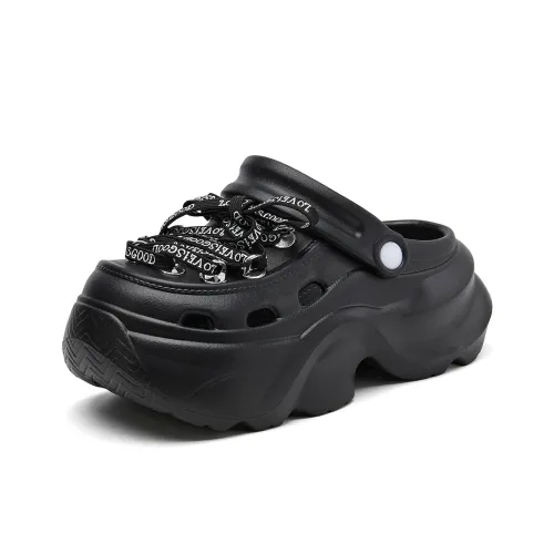 La Chapelle Clogs Women's Black