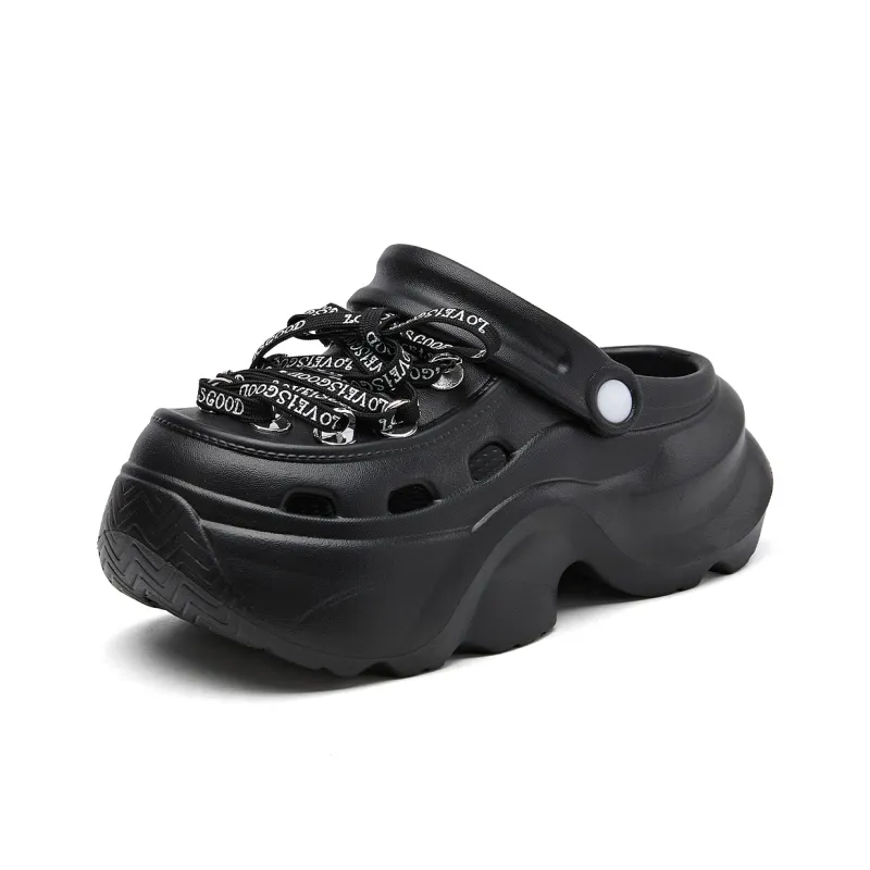 La Chapelle Clogs Women's Black-0