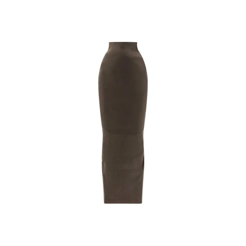 RICK OWENS Pillar Maxi Skirt-0