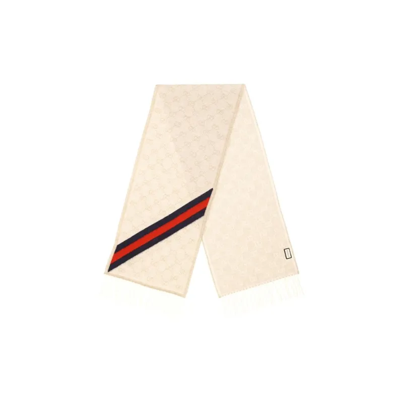 GUCCI Nikky Wool Scarf-6