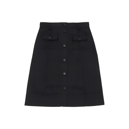 INES DE LA FRESSANGE Casual Long Skirt Women's Black