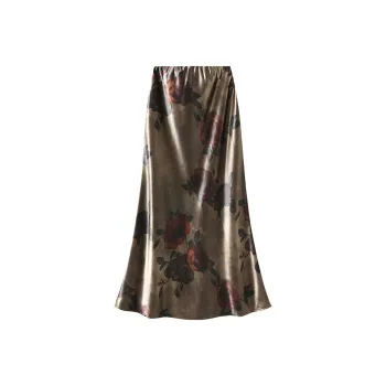 Benhou Casual Long Skirts Women's Image Color