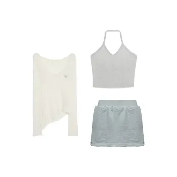 AFGGD Two Piece Skirt Sets Women's