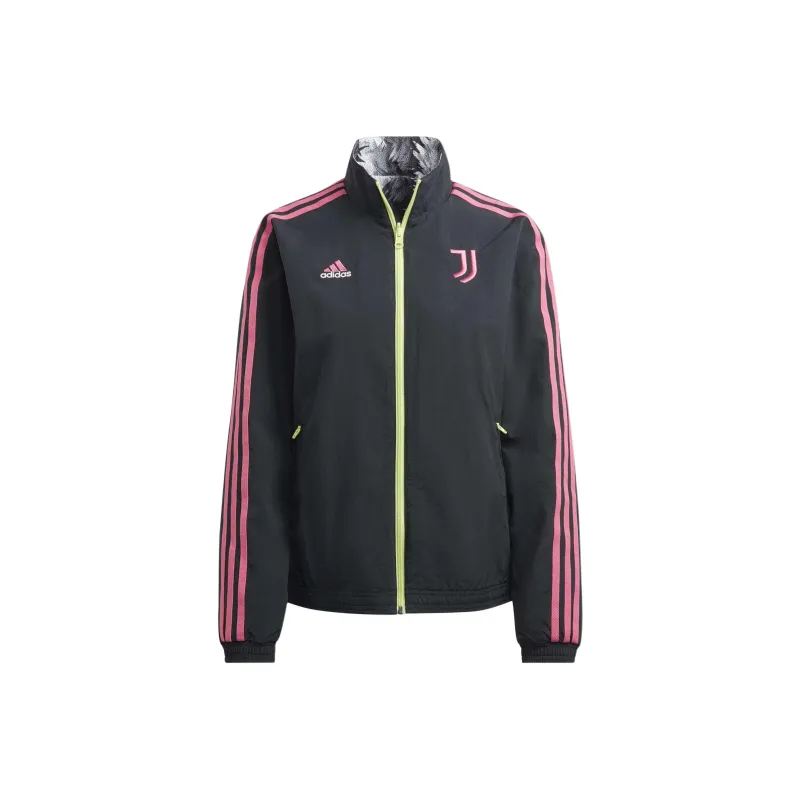 Adidas JUVENTUS ANTHEM Soccer Jerseys Women's Black-0
