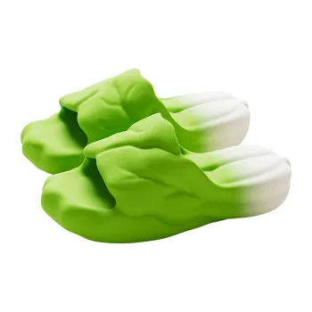 Warm Edge Vegetable Slippers Unisex, Summer Home Indoor Platform Comfortable Cartoon Cute Slippers
