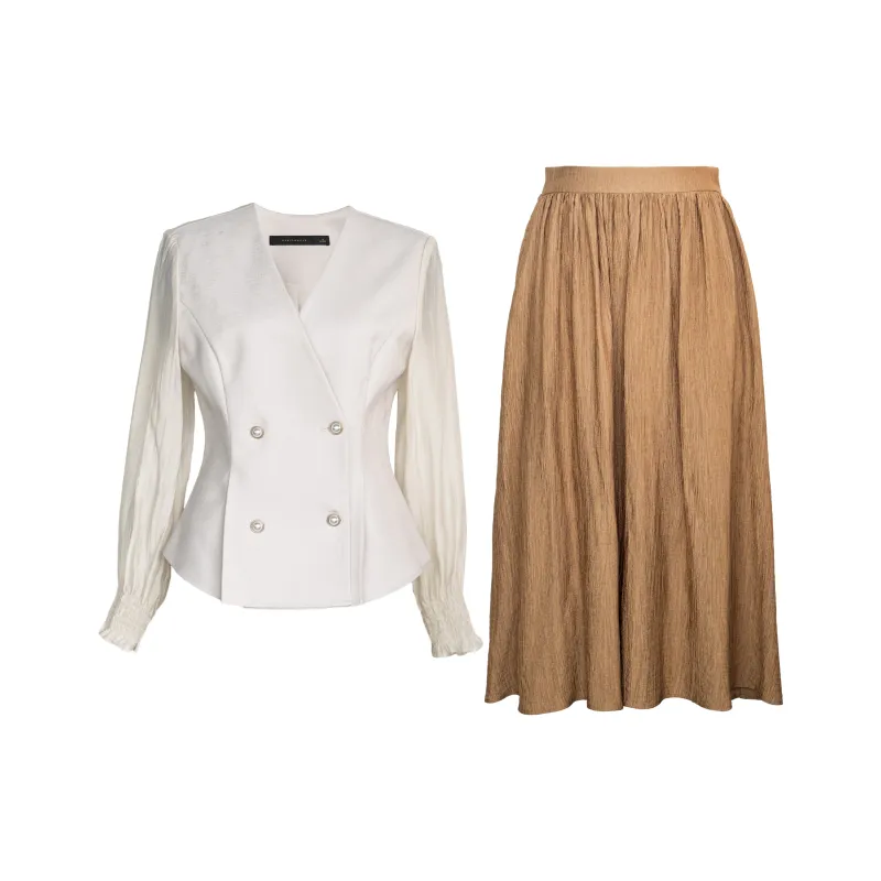 ROEYSHOUSE Two Piece Skirt Sets Women's-0
