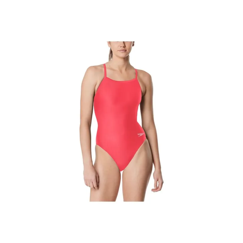 Speedo Endurance+ Solid Back One piece Swimsuit Women's-0