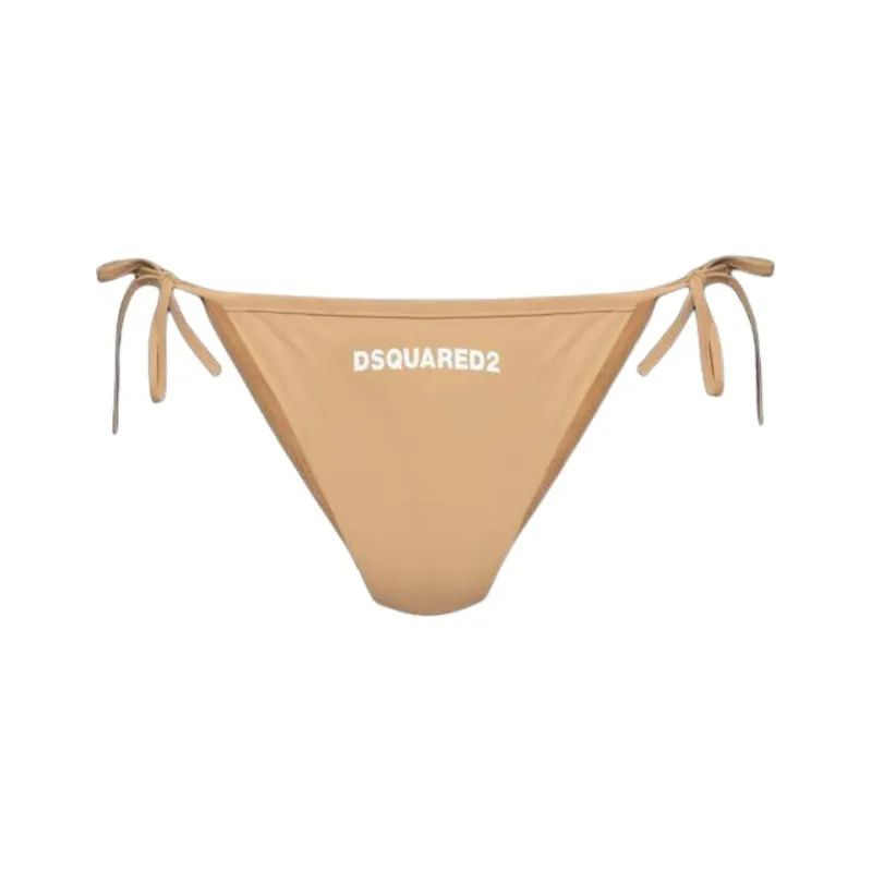 DSQUARED 2 Logo Side Tie Bikini Briefs-0