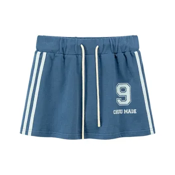 CHUU Casual Short Skirts Women's Sky Blue Comes With Lining
