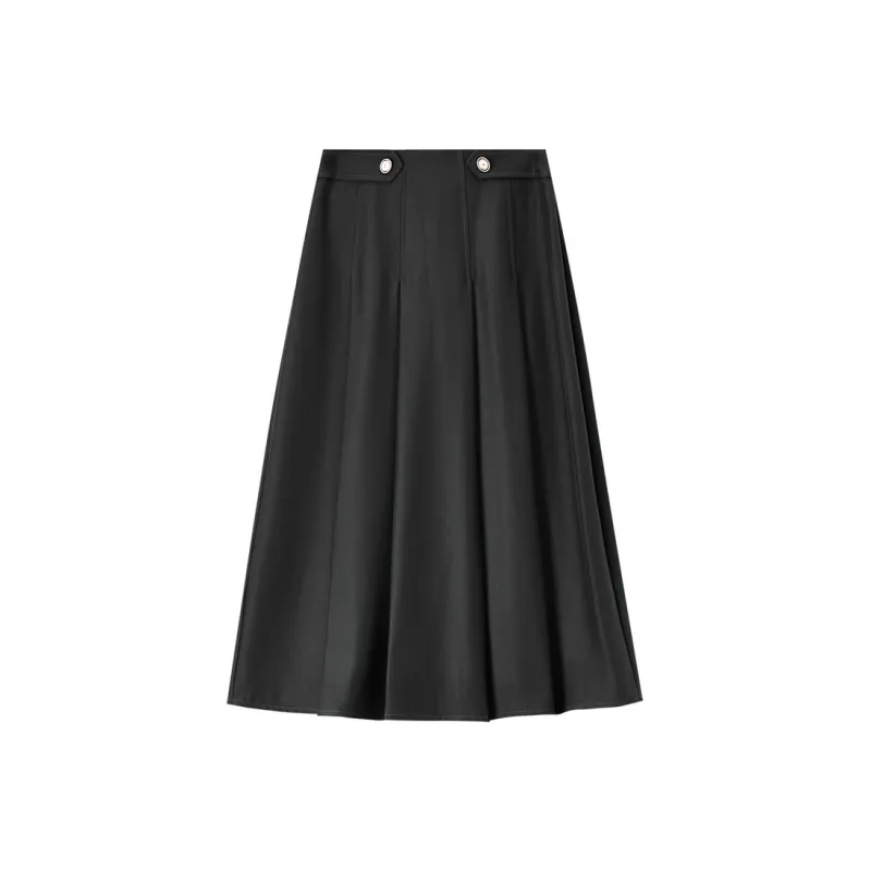 SENTUBILA Casual Long Skirts Women's-4