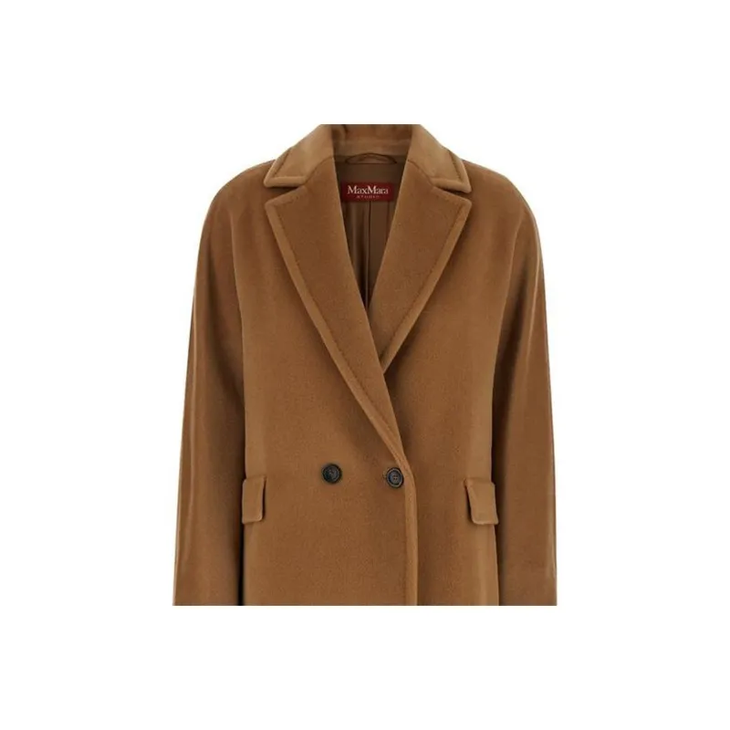 MaxMara Double Breasted Long Sleeved Coat-2