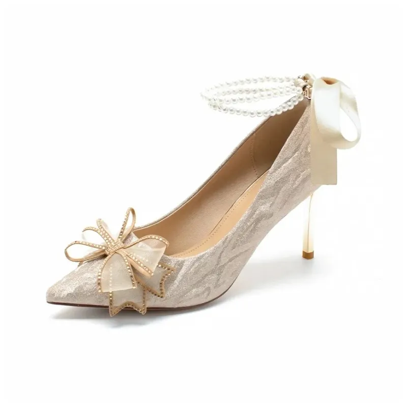 Dawei's House Slim Heel High Heels Women's Gift Box Set-5