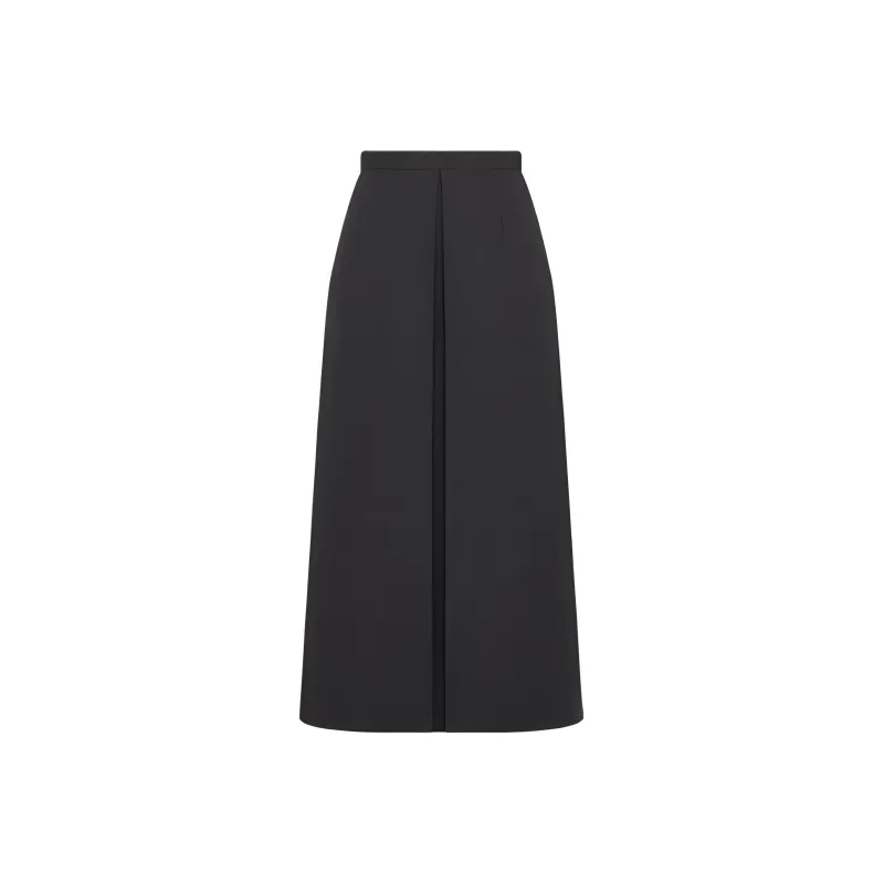 DIOR Casual Long Skirts Women's Black-0