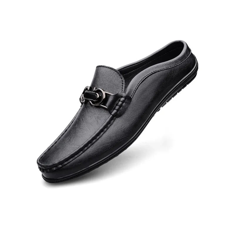 British Knights Slip Resistant Closed Toe Slippers Men's Black-3