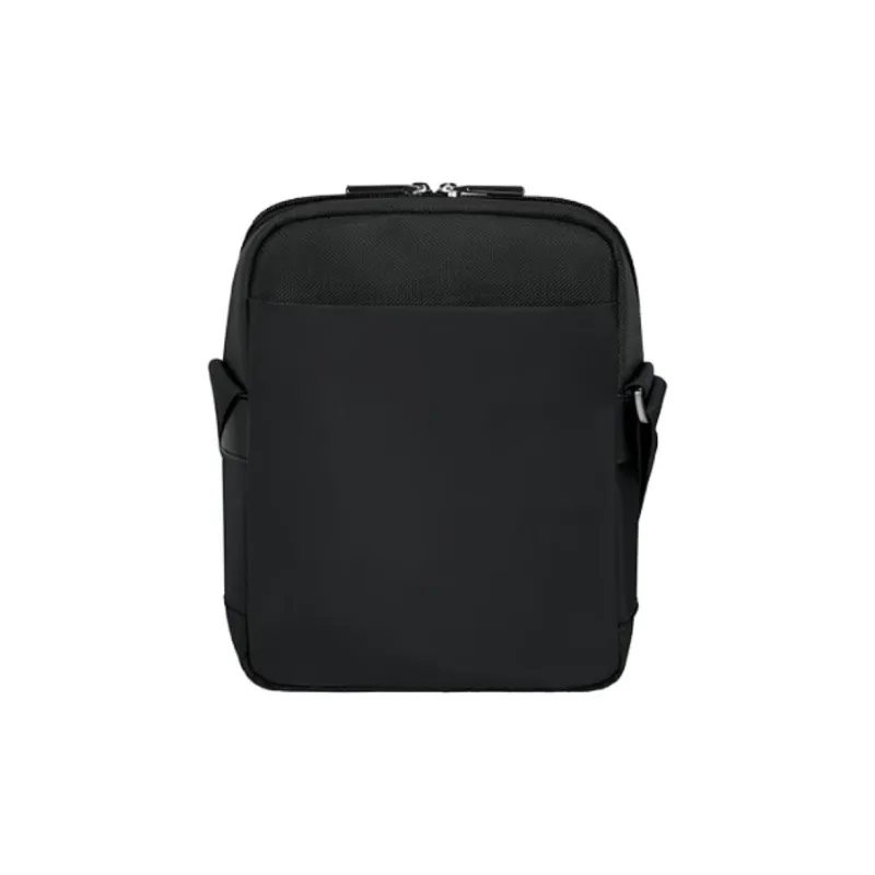 SAMSONITE Fabric Shoulder Bag, Crossbody Bag Medium Size Men's Black-3