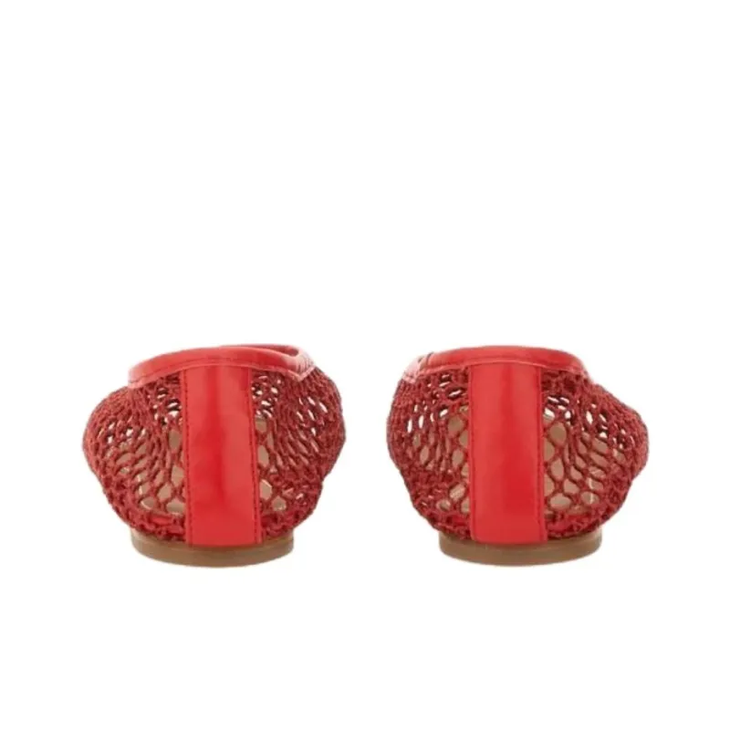 Staud Casual Single Shoes Women's Red-5