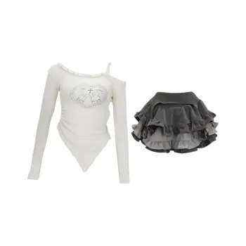 JOSR Two Piece Skirt Sets Women's
