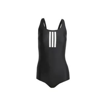 Adidas 3 Stripes One piece Swimsuit Women's Black
