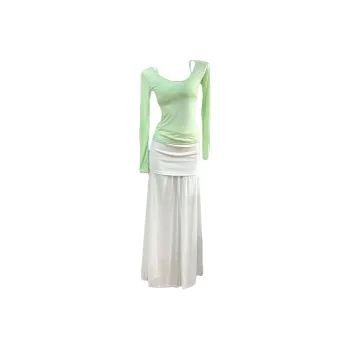 MTHE Two Piece Skirt Sets Women's