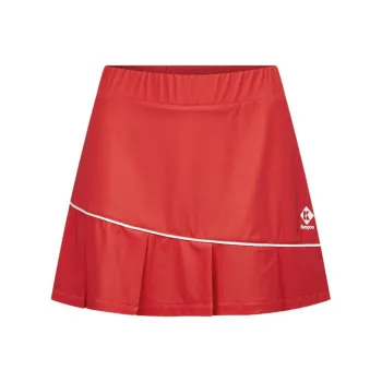 KUMPOO Casual Short Skirts Women's Red