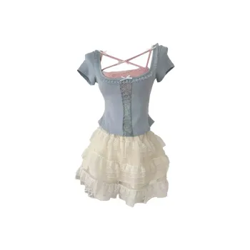 AFGGD Two Piece Skirt Sets Women's