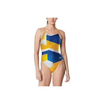 Speedo Glimmer Flyback One piece Swimsuit Women's