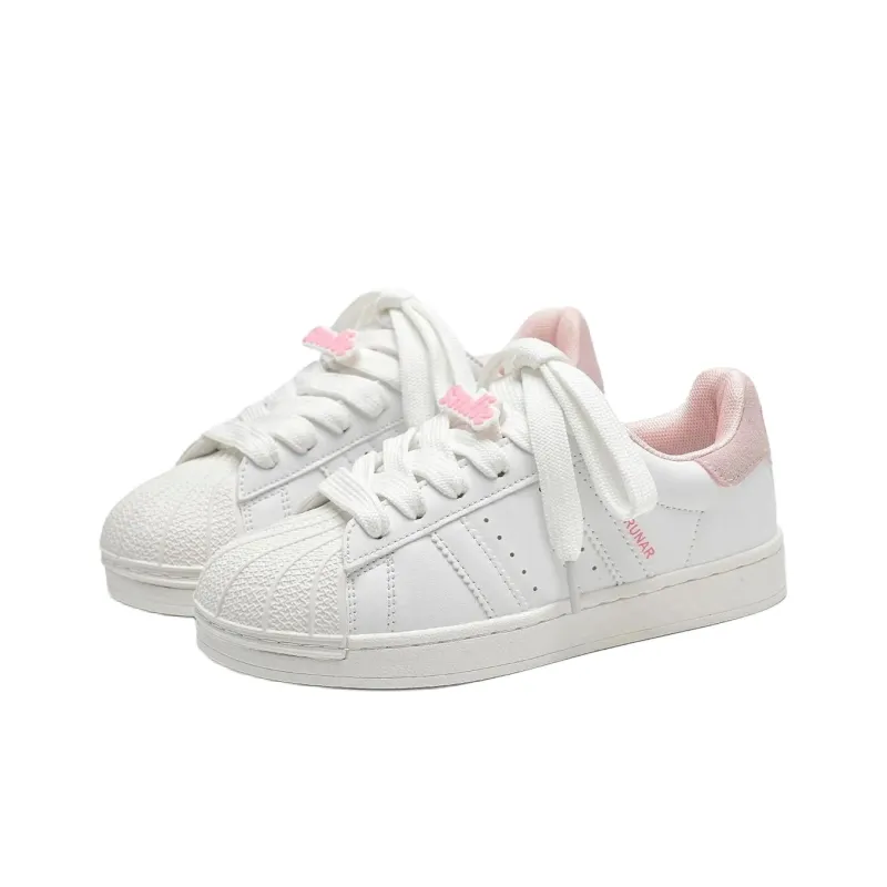 OAOQ Cushioning, Abrasion Resistant, Lightweight, And Breathable Low Top Skateboard Shoes Unisex-9