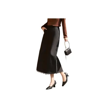 XWI Casual Long Skirts Women's Black