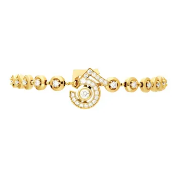 CHANEL 18K Gold Bracelets Unisex Gold