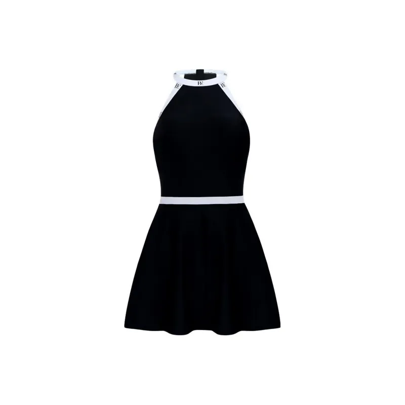 BALNEAIRE Little Black Dress One piece Swimsuit Women's Phantom Black-0