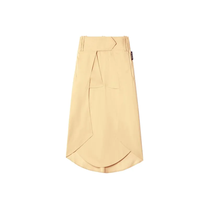 OFF WHITE Savana Asymmetric Midi Skirt-0