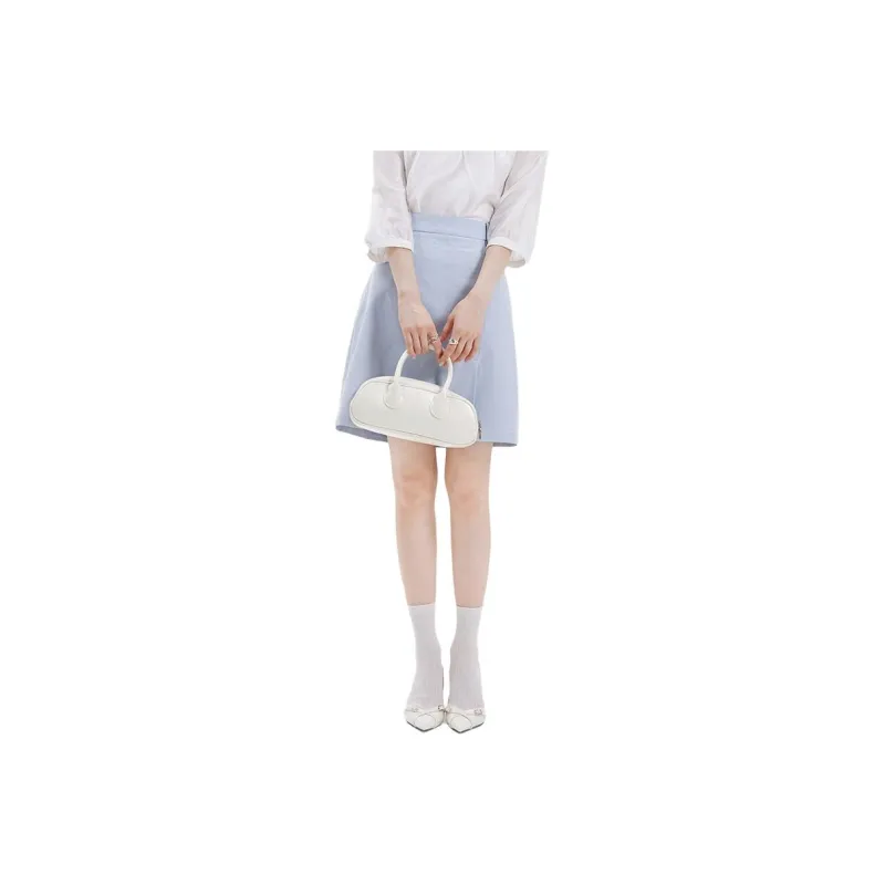Dajia Poetry Casual Short Skirts Women's Blue-0