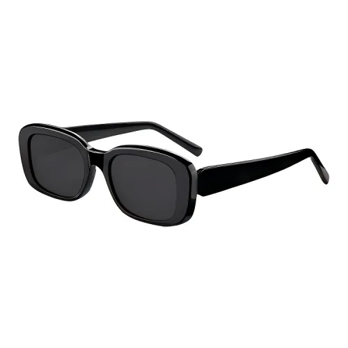 Wood Premium Plate Frame Cat Eye Sunglasses Women's