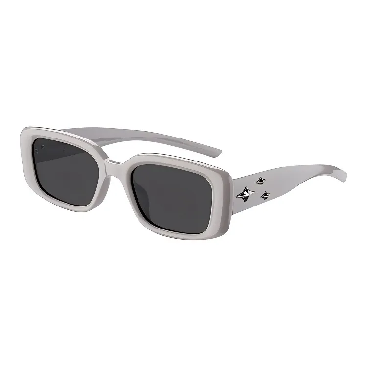 Wood Premium TR/Memory Plastic Square Sunglasses Women's-7