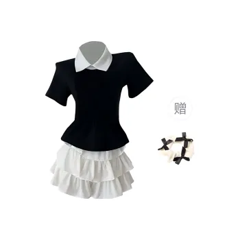 TURN UP Two Piece Skirt Sets Women's