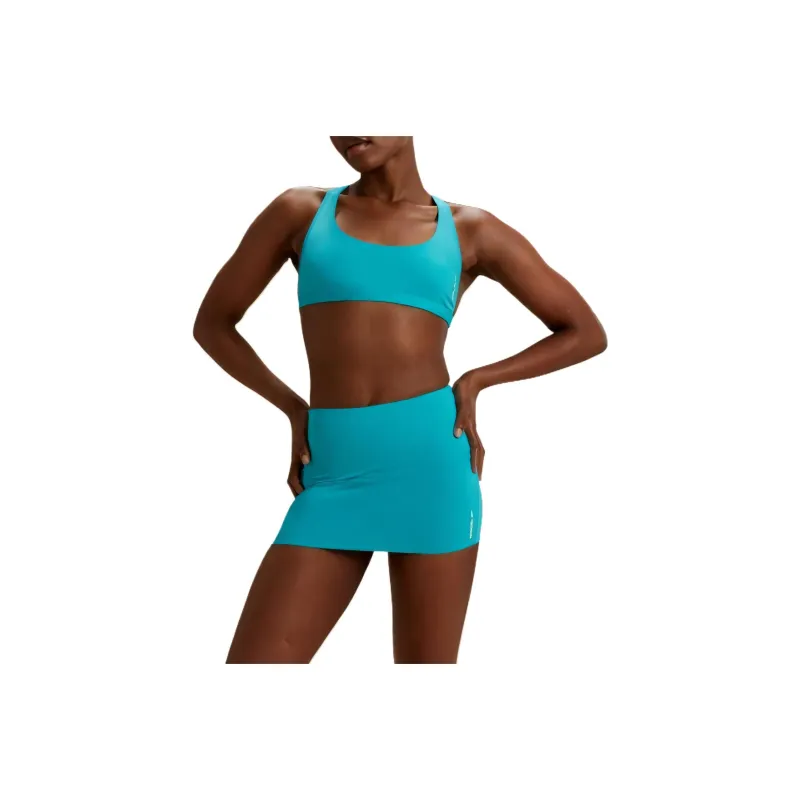 Speedo FLU3NTE Solid Convertible Bikini Tube Top Orange Bikini Women's-6